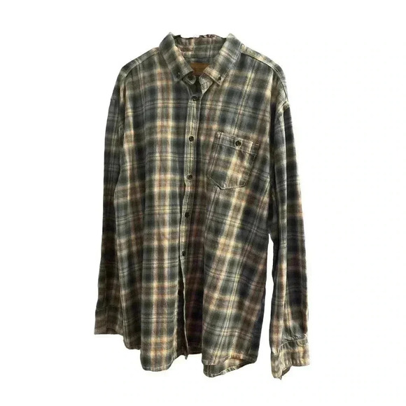 CLEARWATER OUTFITTERS BUTTON DOWN MULTI COLOR SHIRT SIZE XL - Picture 1 of 3